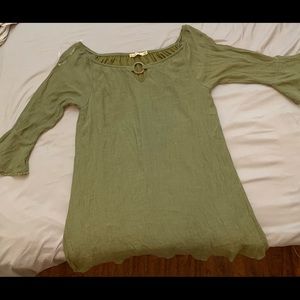 Green dress
